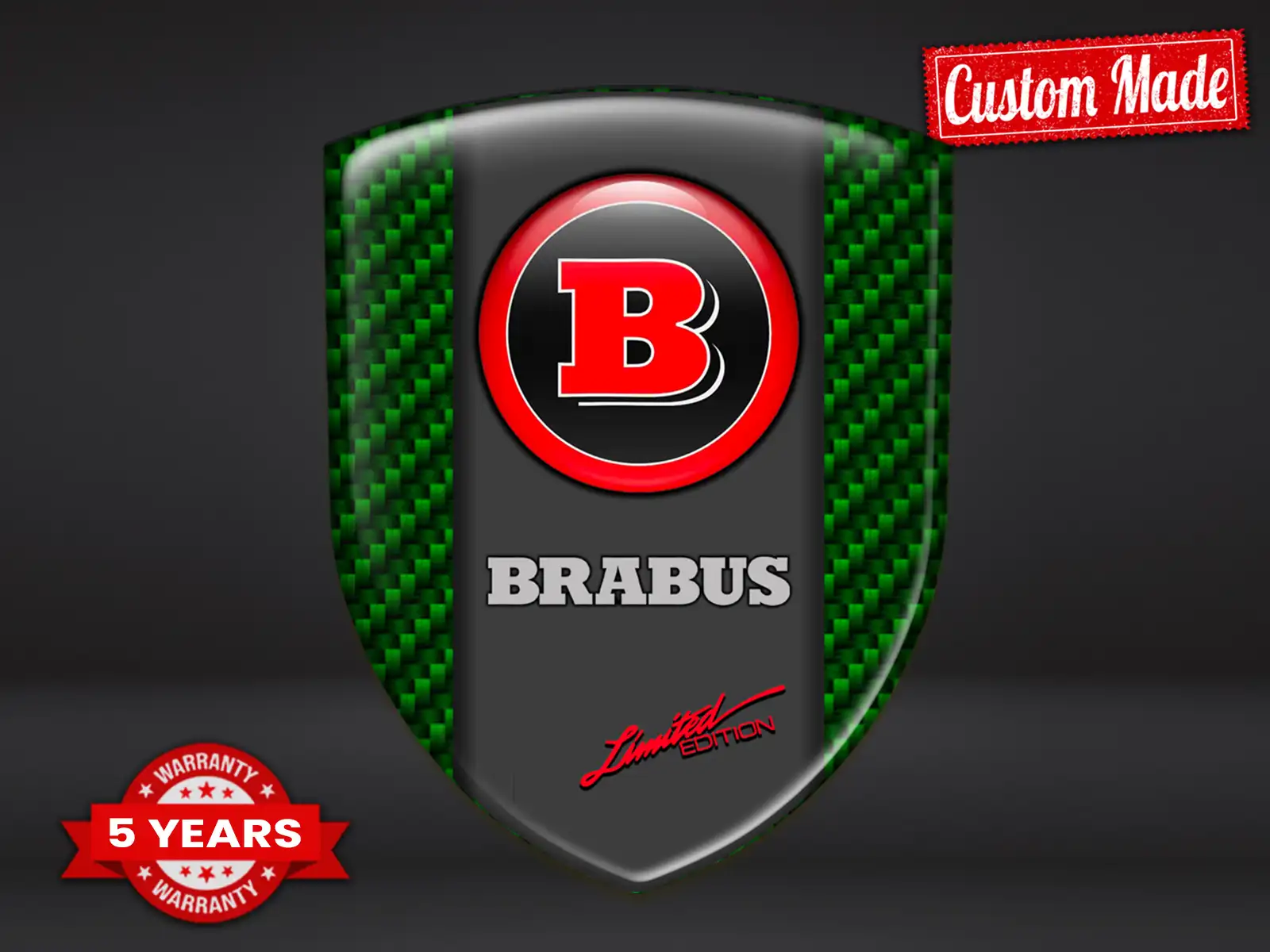 Brabus Pegatinas Vehículo Durables Alta Calidad Profesional